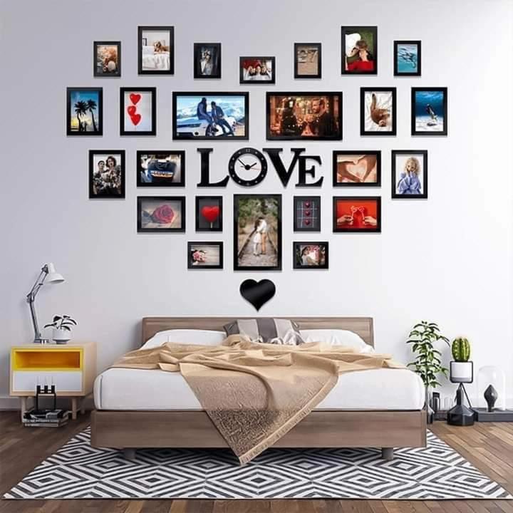 Photo Collection Making Love Frame – Personalized Romantic Wall Art