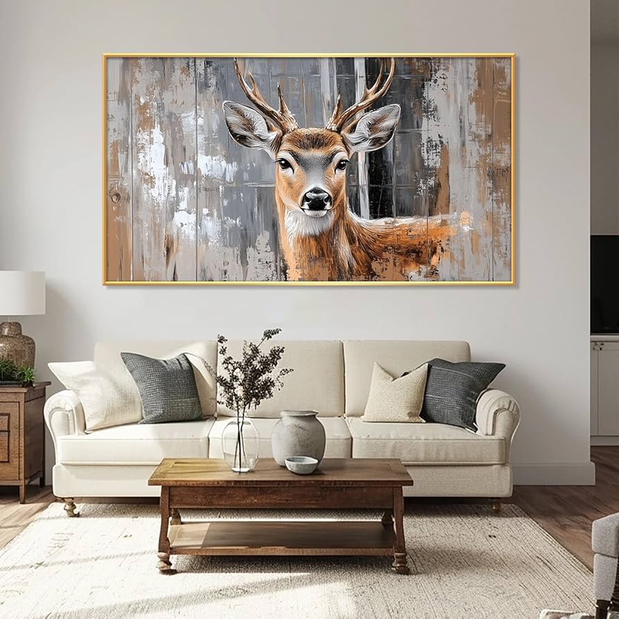 Premium Deer Forest Wall Frame - Image 4