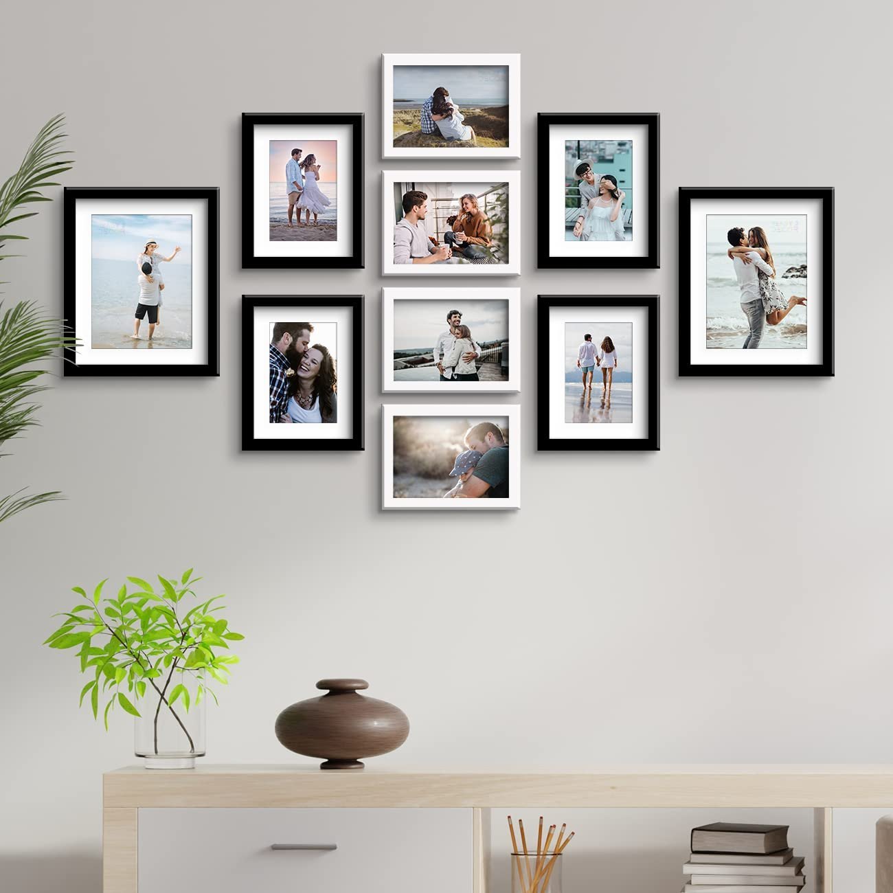 Photo Collection Making Love Frame – Personalized Romantic Wall Art - Image 3
